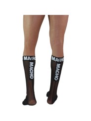 MACHO - DÜNNE SOCKEN EINHEITSGRÖSSE SCHWARZ