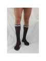 MACHO - CHAUSSETTES FINES TAILLE UNIQUE NOIRES