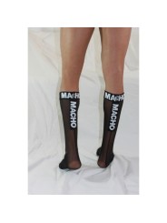 MACHO - DÜNNE SOCKEN EINHEITSGRÖSSE SCHWARZ