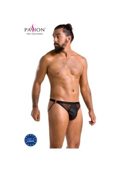 PASSION - 034 SLIP OPEN LUKE BLACK L/XL