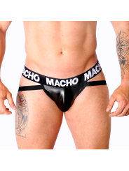 MACHO - MX25NC JOCK SCHWARZES LEDER M