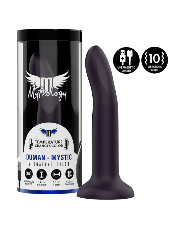 MYTHOLOGY DUMAN MYSTIC DILDO S - VIBRATORE WATCHME COMPATIBILE CON TEC