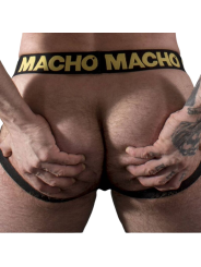 MACHO - MX25AC GEEL LEDEREN JOCKTAIL L