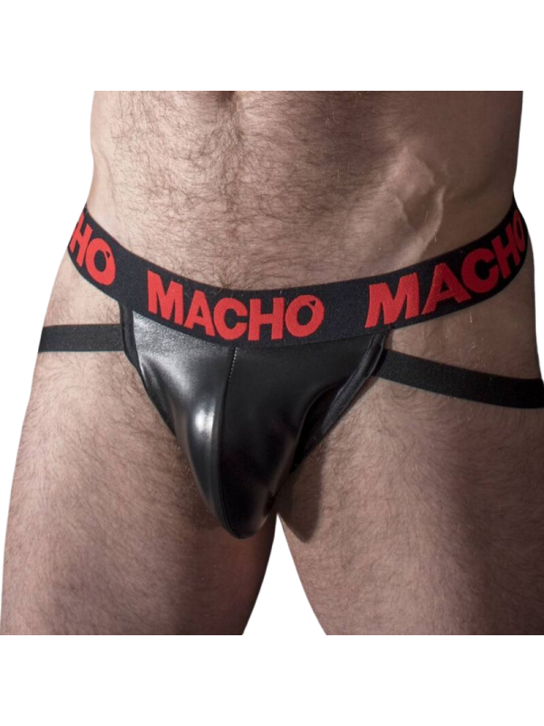 MACHO - MX25RC JOCK ROTES LEDER XL