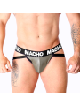 MACHO - MX27GR JOCK CUERO GRIS BEIGE XL