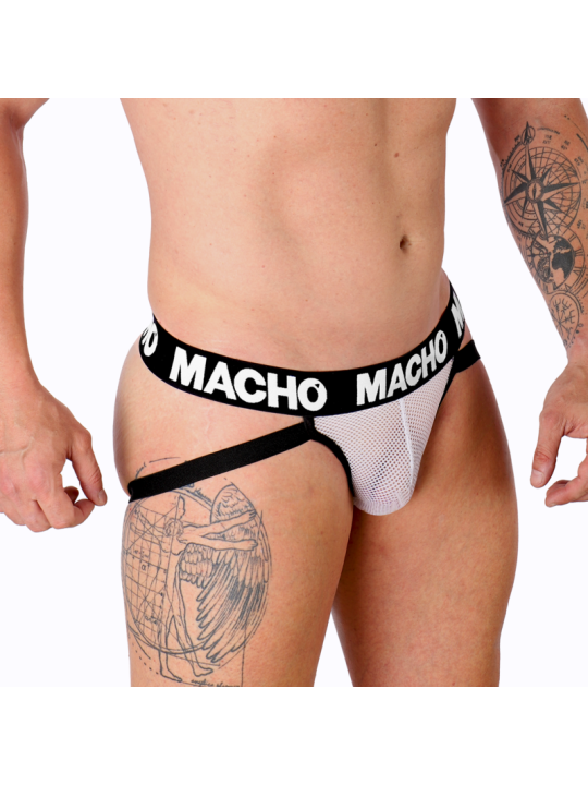 MACHO - MX26X1 JOCK GRID BRANCO S
