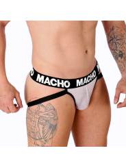 MACHO - MX26X1 WITTE MESH JOCKTAIL XL