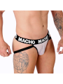 MACHO - MX26X1 WITTE MESH JOCKTAIL XL