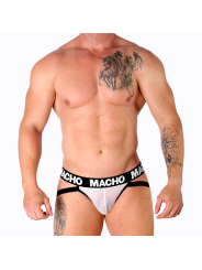 MACHO - MX26X1 WITTE MESH JOCKTAIL XL
