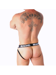 MACHO - MX26X1 WITTE MESH JOCKTAIL XL