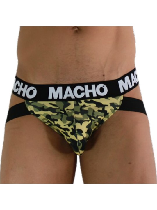 MACHO - MX28MV GROENE MILITAIRE JOCK L