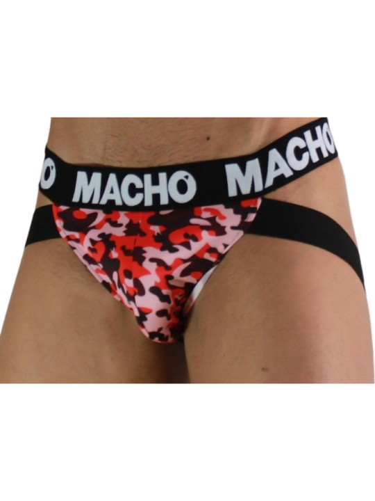 MACHO - MX28MR JOCK MILITARY RED XL