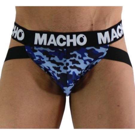 MACHO - MX28MA BLAUWE MILITAIRE JOCK S
