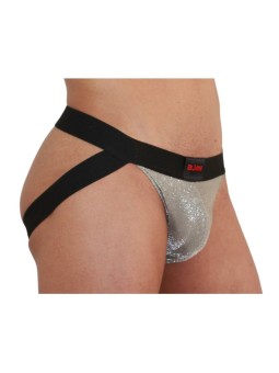 BURN - 001 JOCK BRILLANTE BEIGE / NEGRO L