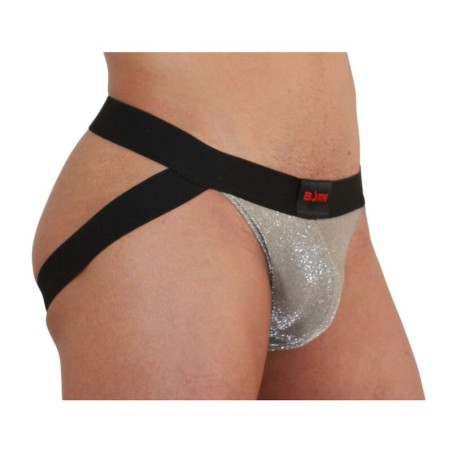 BURN - 001 GLANZENDE JOCK BEIGE / ZWART L