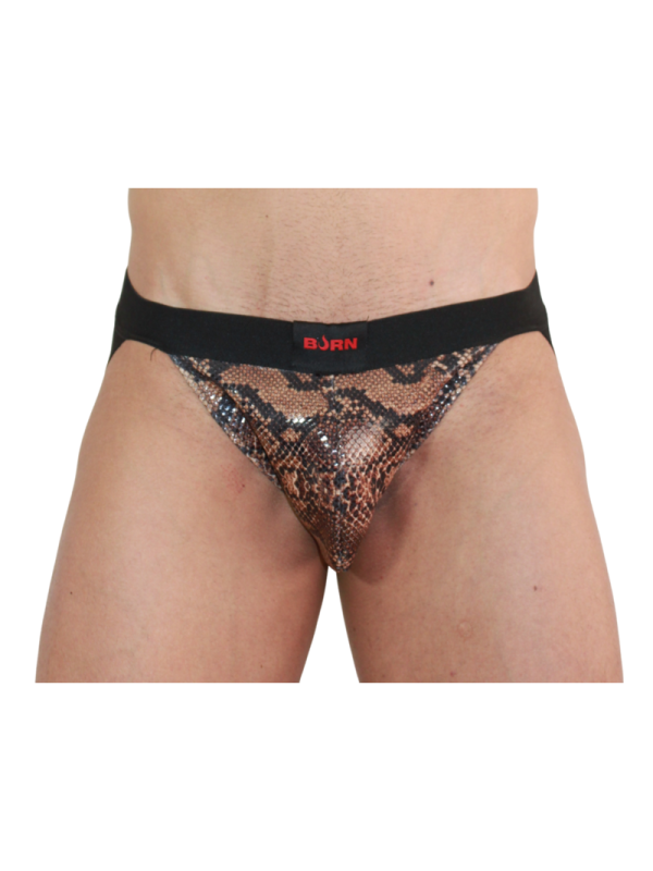 BURN - 002 JOCK SNAKE ZWART S