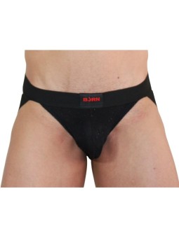 BURN - 003 ZWARTE GLANZENDE JOCK L