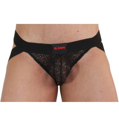 BURN - 005 ZWARTE LINGERIE JOCK XL