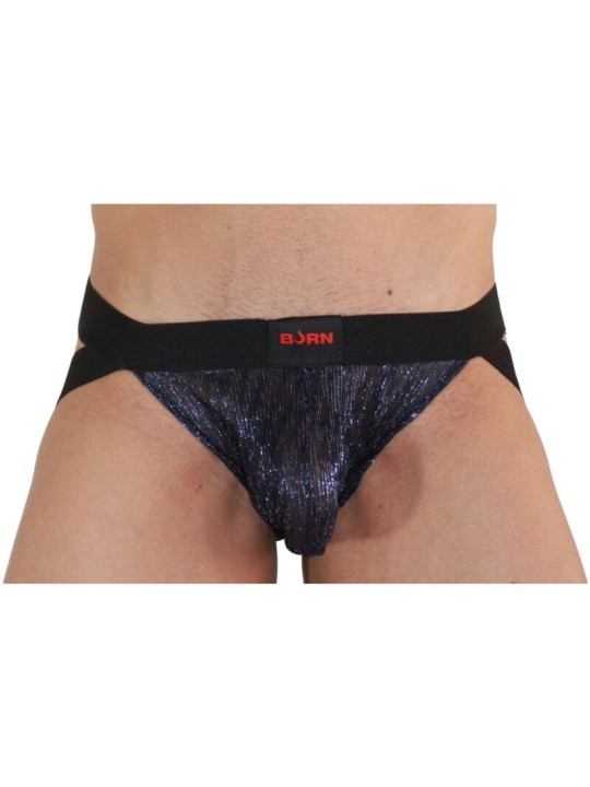 BURN - 006 JOCK BLEU BRILLANT / NOIR M
