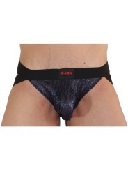 BURN - 006 JOCK GLÄNZEND BLAU / SCHWARZ XL