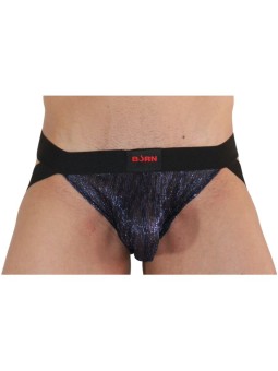 BURN - 006 JOCK BRILLANTE AZUL / NEGRO XL