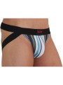 BURN - 009 JOCK MULTICOLOR / ZWART L