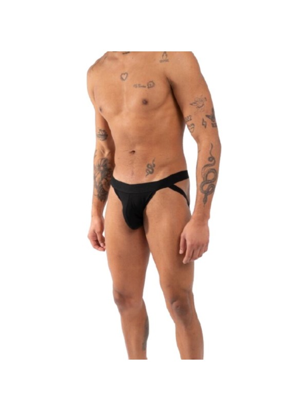 BURN - 011 JOCK DOBLE NEGRO L
