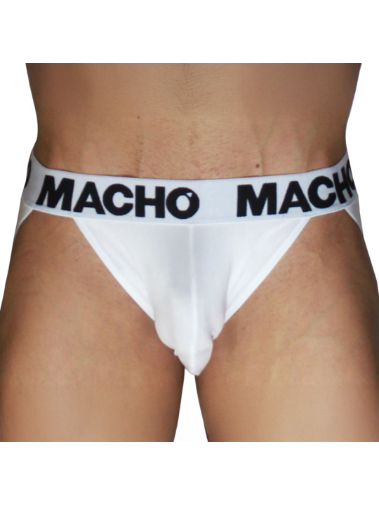 MACHO - MX29BL JOCK BIANCO + BIANCO L