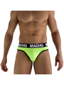 MACHO - MTG001 TANGA AMARILLO FLUOR L