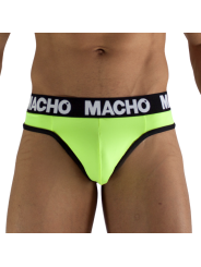 MACHO - MTG001 PERIZOMA GIALLO FLUORESCENTE TAGLIA L