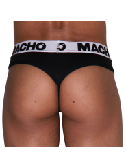 MACHO - MTG002 ZWART/ZWART STRING S