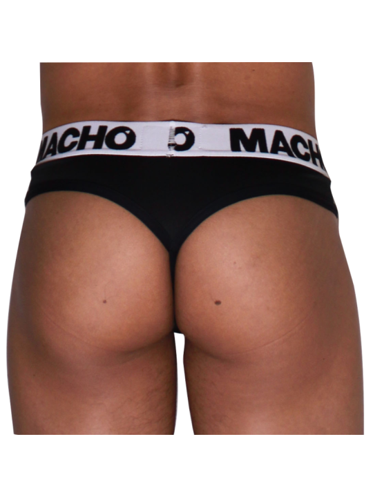 MACHO - MTG002 ZWART/ZWART STRING M