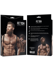 FETISH SUBMISSIVE ATTITUDE - ARNÉS ECOPIEL ESPALDA HOMBRE
