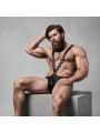FETISH SUBMISSIVE ATTITUDE - V-FÖRMIGER HARNESS AUS ÖKOLEDER FÜR HERRE