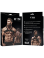 FETISH SUBMISSIVE ATTITUDE - BRIGADE ECO-LEDEREN HARNAS VOOR MANNENBOR