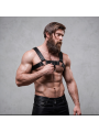 FETISH SUBMISSIVE ATTITUDE - IMBRACATURA PER IL PETTO IN ECOPELLE DA U