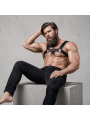 FETISH SUBMISSIVE ATTITUDE - IMBRACATURA PER IL PETTO IN ECOPELLE DA U