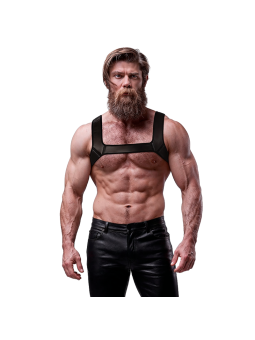 FETISH SUBMISSIVE ATTITUDE - NEOPREN-BRUSTHARNESS FÜR MNNER, GRÖSSE M