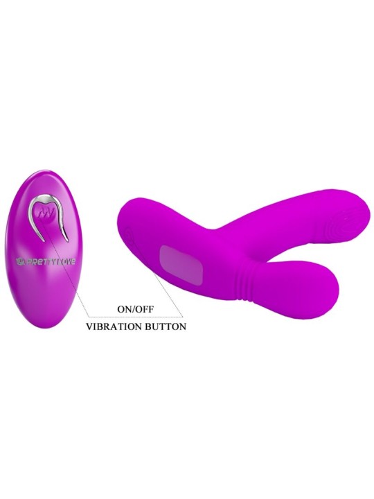 PRETTY LOVE - GERI CLITORIS MASSAGER AFSTANDSBEDIENING ROZE