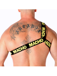 MACHO - ARNÉS ROMANO AMARILLO S/M