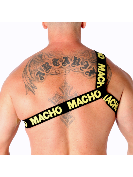 MACHO - RÖMISCHES GESCHIRR GELB S/M