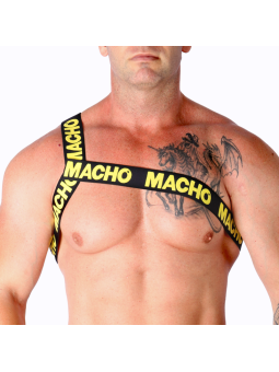 MACHO - ARNÉS ROMANO AMARILLO L/XL