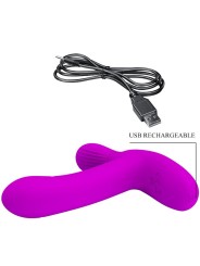 PRETTY LOVE - GERI CLITORIS MASSAGER ROSA CONTROLE REMOTO