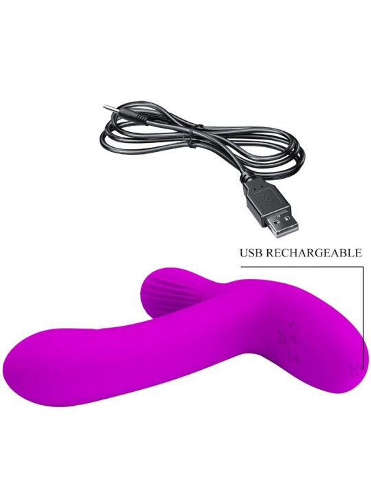 PRETTY LOVE - GERI CLITORIS MASSAGER ROSE TÉLÉCOMMANDE