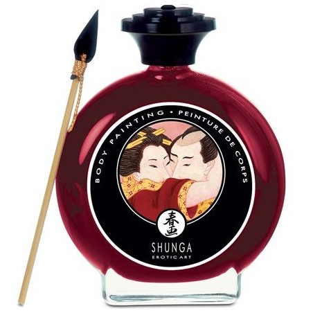 SHUNGA - AARDBEIEN EN CAVA BODY PAINT