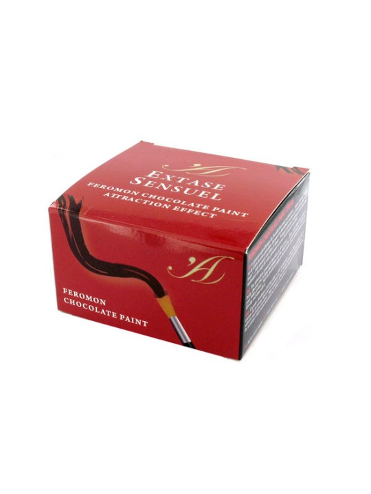 EXTASE SENSUAL - TINTA CORPORAL CHOCOLATE COM EFEITO DE ATRAO 50 ML