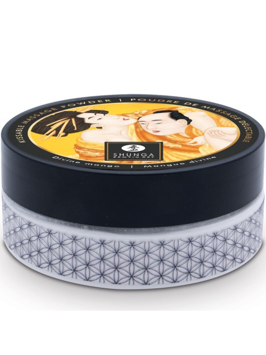 SHUNGA - KIT DE POUDRE DE MASSAGE COMESTIBLE MANGUE