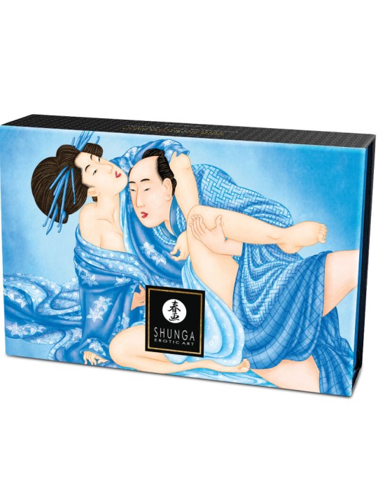 SHUNGA - KIT DE MASSAGEM EM PÓ DE COCO COMESTÍVEL