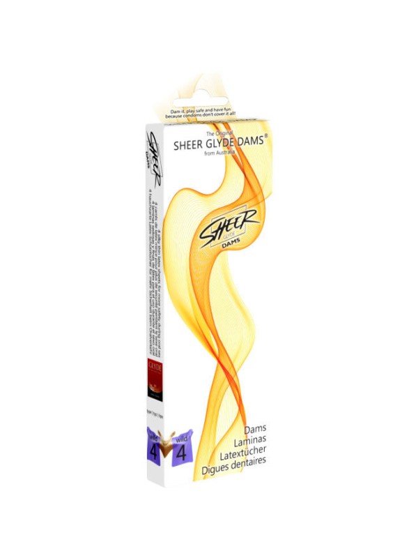 SHEER GLYDE - DAMES ORALE SEKS LATEX LAKENS WILDE BRAMEN