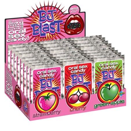 PIPEDREAM – BJ BLAST ERDBEERE / KIRSCHE UND GRÜNER APFEL – DISPLAY – 3